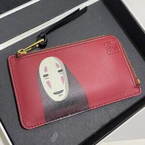 Loewe x Studio Ghibli - Spirited Away Coin Cardholder Leather Case Kaonashi